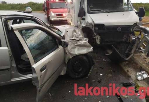 Τρακάρισμα στην «καρμανιόλα» του Βασιλοποτάμου στη Σκάλα (ΦΩΤΟ)