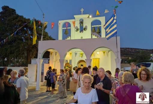 Πανηγυρικός εσπερινός στον Αρχάγγελο και χειροθεσία πνευματικού