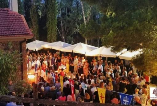 Πλήθος πιστών στην πανήγυρη της Παναγίας Γιάτρισσας στην Κοκκινόραχη