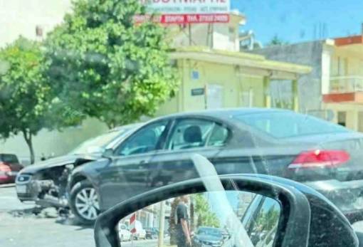 Δεν… ησυχάζει από τροχαία ο κόμβος του ΚΤΕΛ στη Σπάρτη