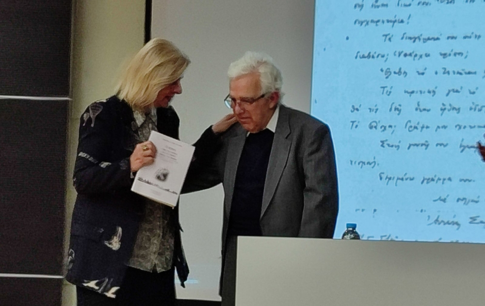 Σφριγηλή η πνευματική σφραγίδα του Δημοσθένη Ματάλα