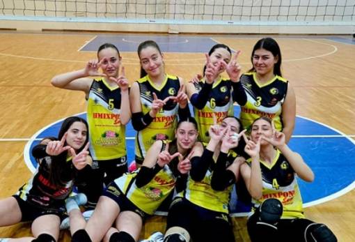 Αήττητα παραμένουν τα κορίτσια  στο βόλεϊ του Σπαρτιατικού