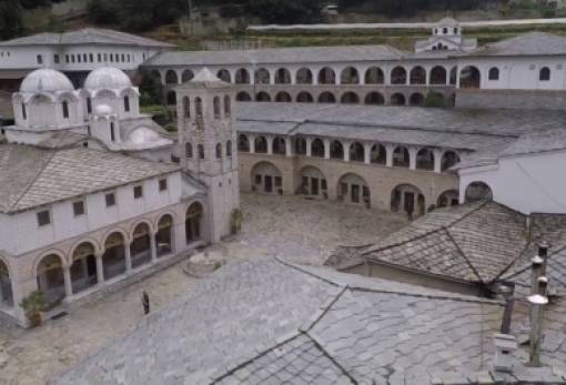 Ο Στέλιος στην Παναγία τη Θαλασσομαχούσα (Στροφάδια)