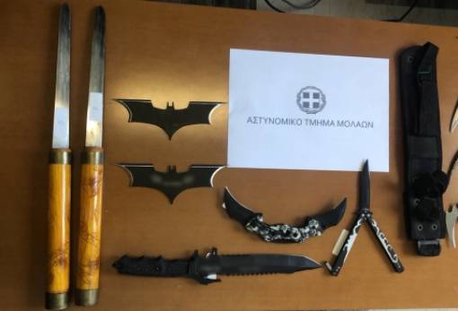 Φουλ της… λεπίδας σε σπίτι στους Μολάους