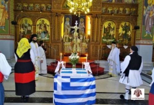 Η Σπάρτη τίμησε τους Λακεδαιμόνιους ήρωες του 1821