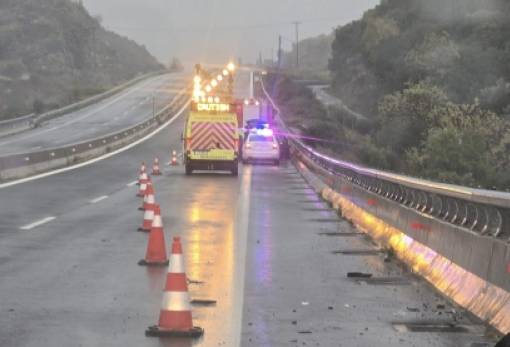 Τροχαίο στο Λεύκτρο-Σπάρτη