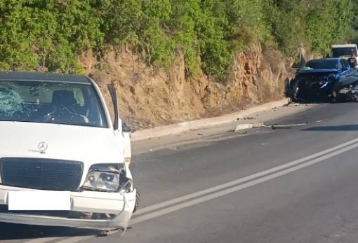Καραμπόλα 3 οχημάτων στην ΕΟ Σπάρτης-Σκάλας