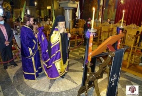 Η ακολουθία του Νυμφίου στον Ι.Ν Αγ. Σπυρίδωνος Σπάρτης