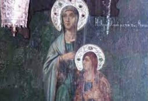Η θαυματουργή εικόνα της Αγίας Άννας και της Παναγίας (Βοιωτία)