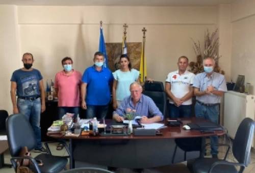 Συμβάσεις σημαντικών έργων υπέγραψε ο Δήμαρχος Σπάρτης