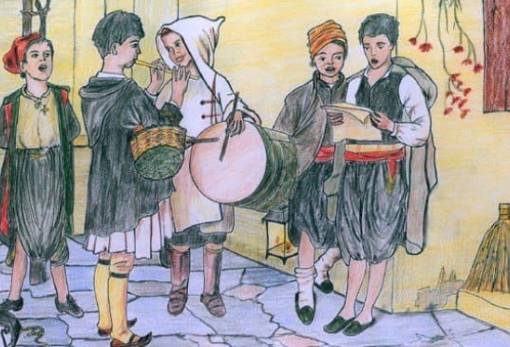 Ύμνοι και Κάλαντα στον ιερό ναό Αγίου Σπυρίδωνος Σπάρτης