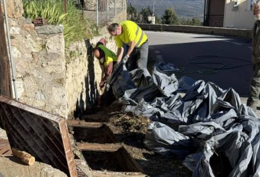Προληπτικός καθαρισμός φρεατίων και αυλακιών στο Γεωργίτσι