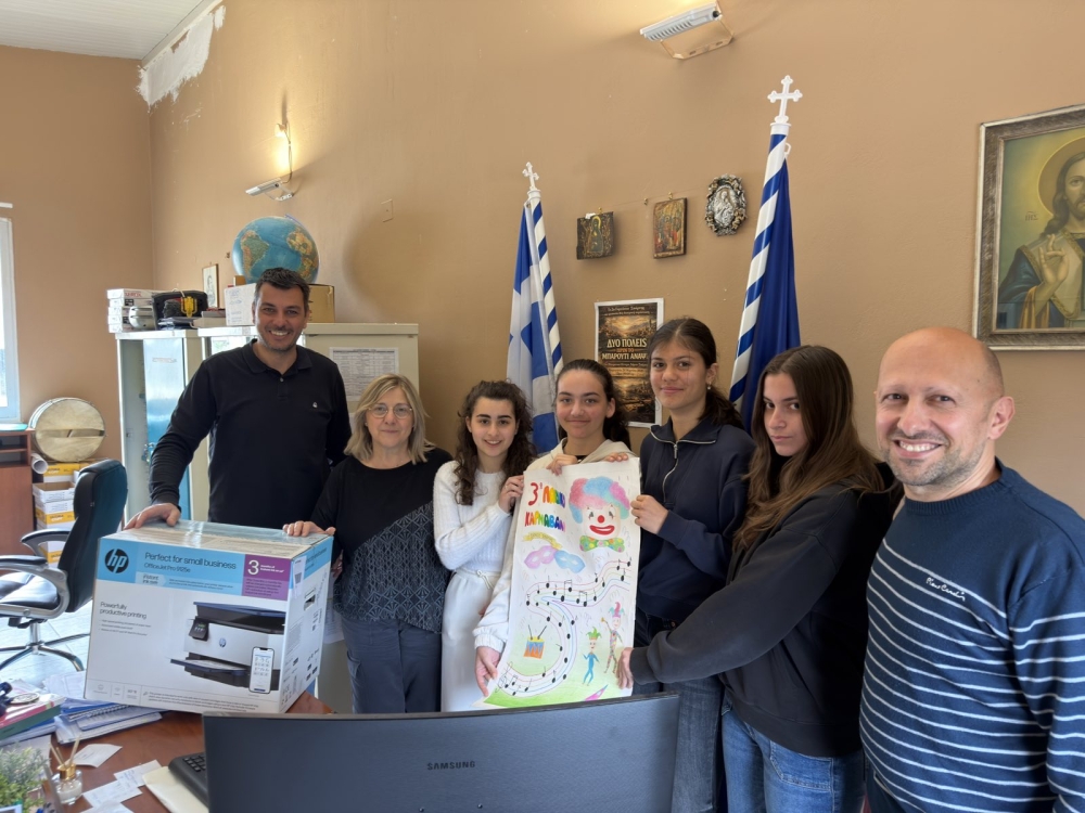 &Mu;&epsilon; &delta;ώ&rho;&omicron; &epsilon;&kappa;&tau;&upsilon;&pi;&omega;&tau;ή &beta;&rho;&alpha;&beta;&epsilon;ύ&tau;&eta;&kappa;&epsilon; &tau;&omicron; 2&omicron; &Gamma;&upsilon;&mu;&nu;ά&sigma;&iota;&omicron; &Sigma;&pi;ά&rho;&tau;&eta;&sigmaf; &gamma;&iota;&alpha; &tau;&eta;&nu; &alpha;&phi;ί&sigma;&alpha; &tau;&omicron;&upsilon; &Kappa;&alpha;&rho;&nu;&alpha;&beta;&alpha;&lambda;&iota;&omicron;ύ