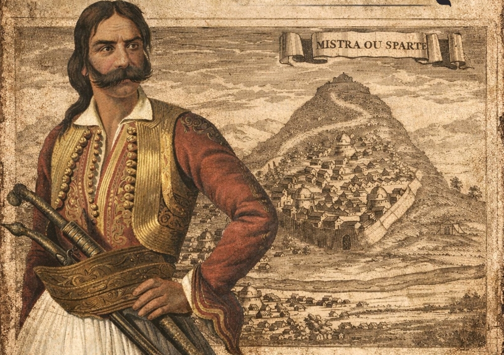 &Sigma;&tau;&omicron;&nu; &Mu;&upsilon;&sigma;&tau;&rho;ά &zeta;&omega;&nu;&tau;&alpha;&nu;&epsilon;ύ&epsilon;&iota; &eta; &mu;&nu;ή&mu;&eta; &tau;&eta;&sigmaf; &alpha;&pi;&epsilon;&lambda;&epsilon;&upsilon;&theta;έ&rho;&omega;&sigma;&eta;&sigmaf; &tau;&omicron;&upsilon; 1821