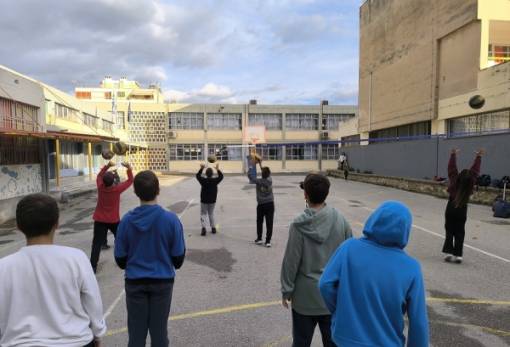 Προαγωγή της πετοσφαίρισης σε μαθητές δημοτικού της Σπάρτης