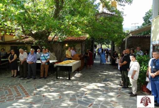 Πλήθος προσκυνητών στην πανήγυρη της ΙΜ Παναγίας Φανερωμένης Αναβρυτής