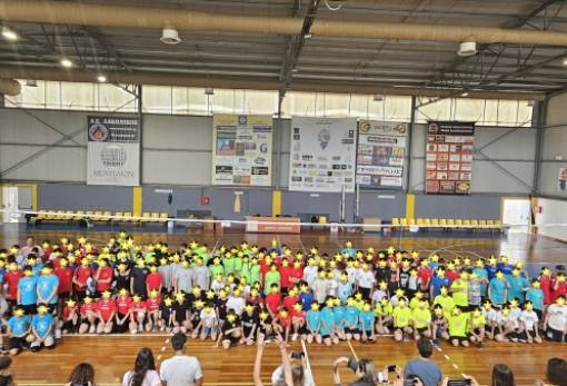 Αθλητική γιορτή το τουρνουά μίνι βόλεϊ των δημοτικών σχολείων του Δ. Σπάρτης