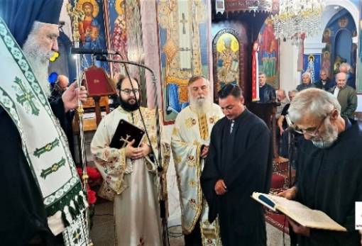 Χειροθεσίες αναγνωστών στα Κουλέντια Μονεμβασίας