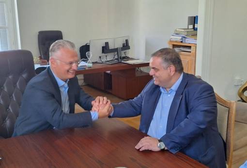 Επιβεβαίωσαν την αγαστή συνεργασία τους σε συνάντηση Πτωχός και Σπανάκης