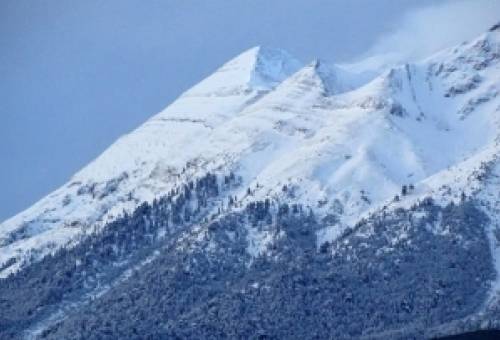 Άργησε αλλά φόρεσε τον λευκό «μανδύα» ο Ταΰγετος! (ΦΩΤΟ)