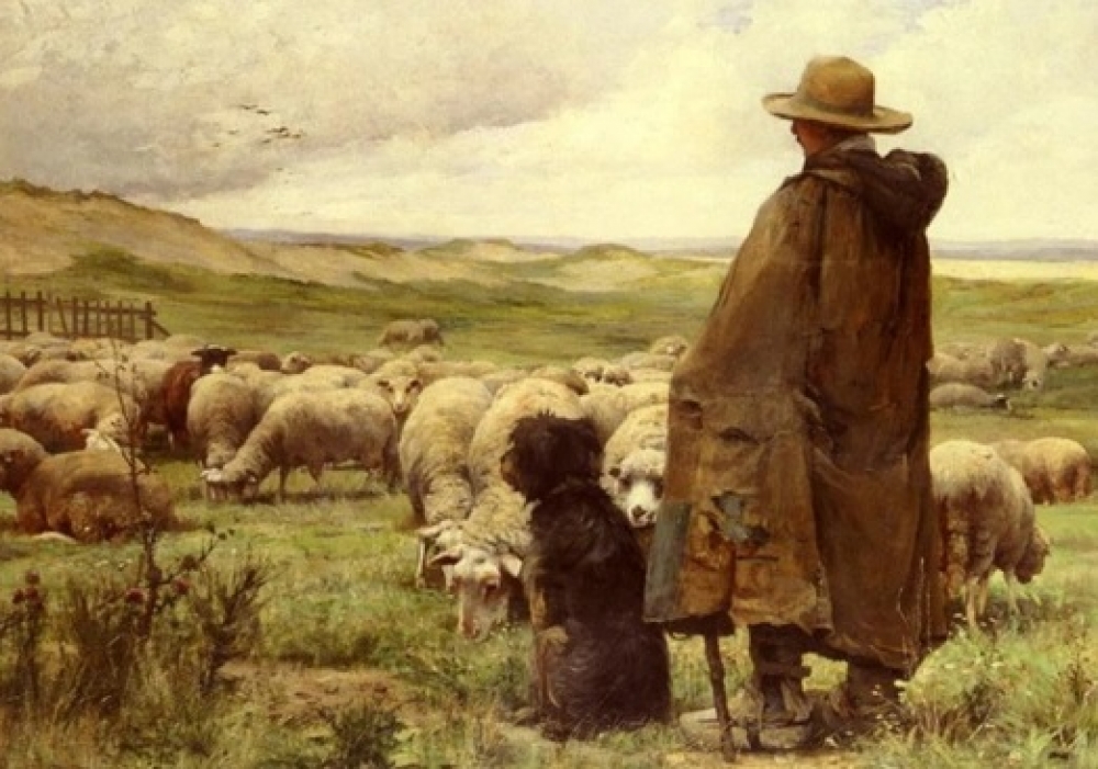 &Omicron; &beta;&omicron;&sigma;&kappa;ό&sigmaf; &kappa;&alpha;&iota; &eta; &lambda;&alpha;&mu;&pi;&eta;&delta;ό&nu;&alpha;