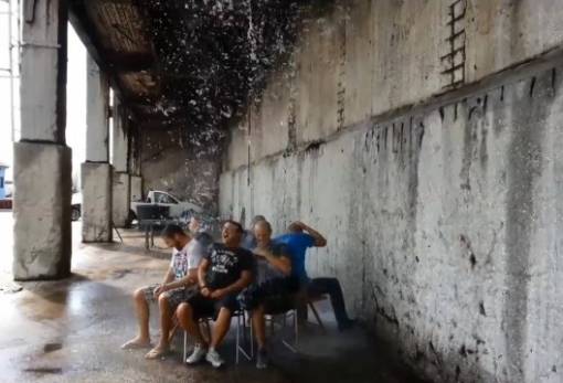 Ice Bucket Challenge: This is Sparta record!