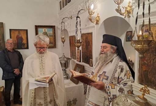 Κυριακή των Μυροφόρων στο εξωκκλήσι του Αγίου Τρύφωνα στο Γύθειο