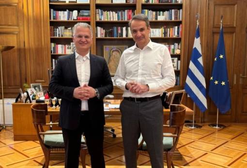 Τετ-α-τετ με Μητσοτάκη στο Μαξίμου είχε ο Πτωχός