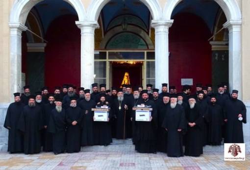 Παράδοση ηλεκτρονικού εξοπλισμού στην ΙΜΜΣ από το Ίδρυμα Ποιμαντικής Επιμορφώσεως