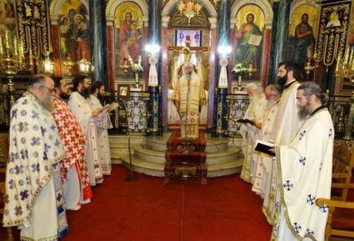 Η αρχαιοπρεπής Θεία Λειτουργία του Αγ. Ιακώβου στον Μητροπολιτικό Ναό Σπάρτης