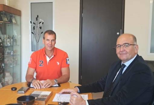 Συνάντηση δημάρχου Σπάρτης με τον διοικητή του Νοσοκομείου Μολάων