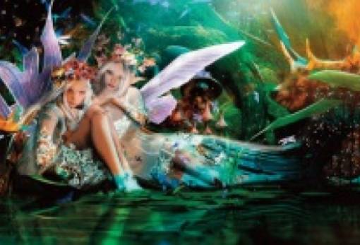 Η πλύστρα και οι νεράιδες στο λουτρό