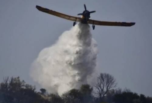 Υπό μερικό έλεγχο η πυρκαγιά στη Μάνη