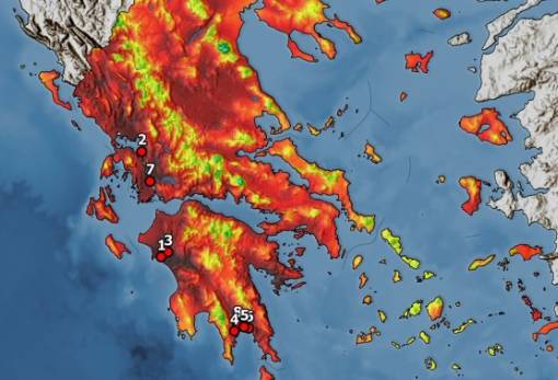 Meteo: Τα ρεκόρ θερμοκρασιών του 2023