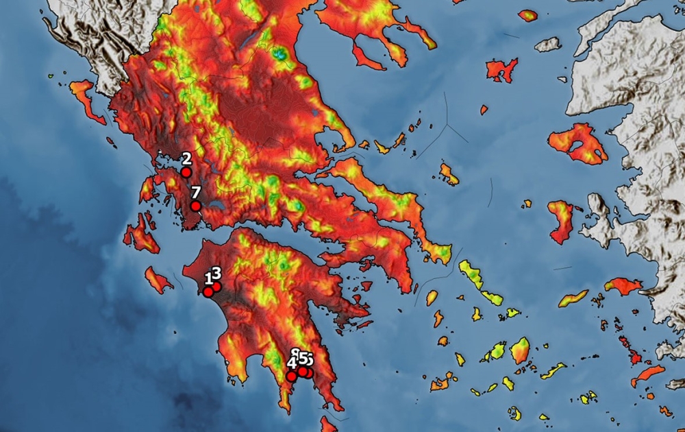 Meteo: &Tau;&alpha; &rho;&epsilon;&kappa;ό&rho; &theta;&epsilon;&rho;&mu;&omicron;&kappa;&rho;&alpha;&sigma;&iota;ώ&nu; &tau;&omicron;&upsilon; 2023