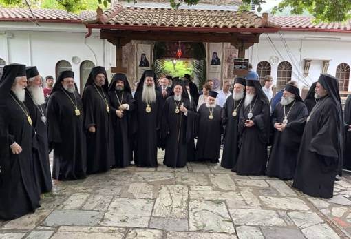 Στη Φθιώτιδα για τον Οικουμενικό Πατριάρχη ο Μητροπολίτης Μάνης