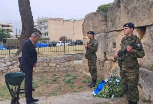 Ο δήμαρχος Σπάρτης στις εκδηλώσεις μνήμης  για τη Γενοκτονία των Ελλήνων του Πόντου