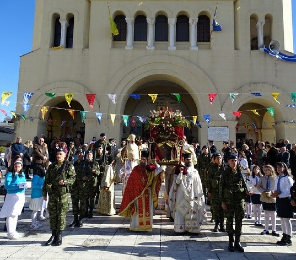 &Kappa;&omicron;&rho;&upsilon;&phi;ώ&nu;&omicron;&nu;&tau;&alpha;&iota; &omicron;&iota; &epsilon;&kappa;&delta;&eta;&lambda;ώ&sigma;&epsilon;&iota;&sigmaf; &sigma;&tau;&eta; &Sigma;&pi;ά&rho;&tau;&eta; &gamma;&iota;&alpha; &tau;&omicron;&nu; &epsilon;&omicron;&rho;&tau;&alpha;&sigma;&mu;ό &tau;&omicron;&upsilon; &Omicron;&sigma;ί&omicron;&upsilon; &Nu;ί&kappa;&omega;&nu;&omicron;&sigmaf;