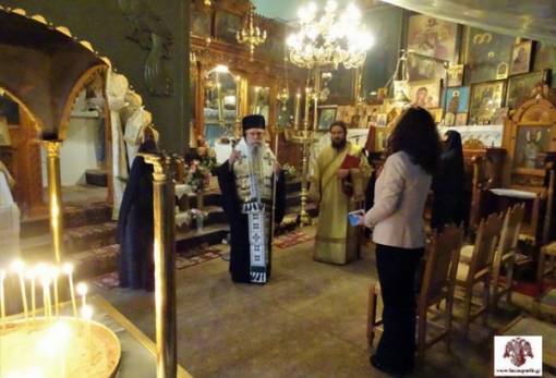 Η Δ΄ Στάση των Χαιρετισμών στην Ι.Μ. Αμπελακίου