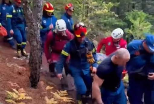 Αίσιο τέλος για τον πεζοπόρο στον Ταΰγετο: Σωτήρια η επέμβαση διασωστών