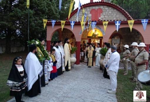 Ο εορτασμός του Πατροκοσμά στο Β΄ Κοιμητήριο Σπάρτης