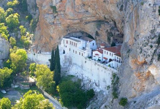 Ο Μάρκος στη μονή του Αγίου Νικολάου Σύντζας (Πάρνωνας)