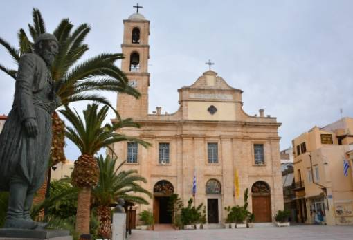 Ο Ανδρόνικος στην Παναγία την Τριμάρτυρη (Κρήτη)