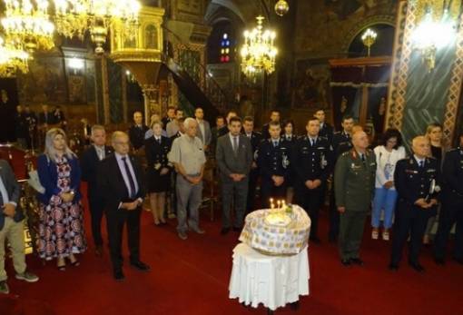 Τίμησε τον προστάτη της η ΕΛΑΣ στον Μητροπολιτικό Ναό Σπάρτης