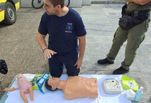 Μαθήματα ζωής από το ΕΚΑΒ Σπάρτης για την Ημέρα Επανεκκίνησης Καρδιάς