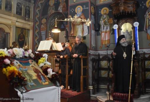 Στο Νεοχώρι για τους Δ΄ Χαιρετισμούς ο Μητροπολίτης Μάνης