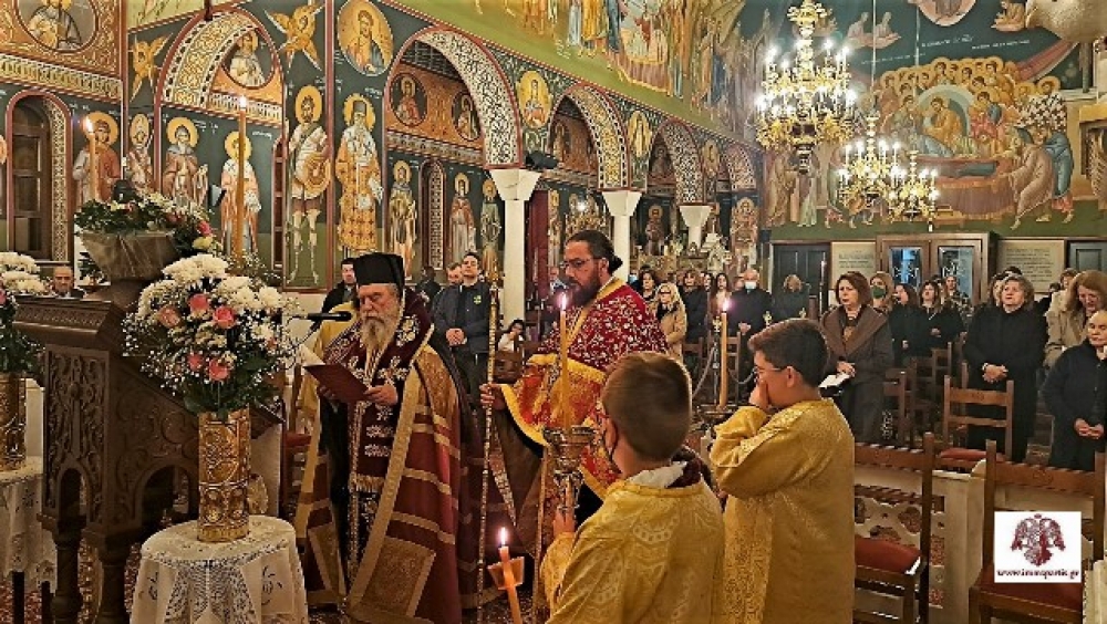 &Eta; &Gamma;΄ &Sigma;&tau;ά&sigma;&eta; &tau;&omega;&nu; &Chi;&alpha;&iota;&rho;&epsilon;&tau;&iota;&sigma;&mu;ώ&nu; &sigma;&tau;&omicron;&nu; &Iota;&Nu; &Alpha;&gamma;ί&omicron;&upsilon; &Nu;&epsilon;&kappa;&tau;&alpha;&rho;ί&omicron;&upsilon; &Beta;&lambda;&alpha;&chi;&iota;ώ&tau;&eta;