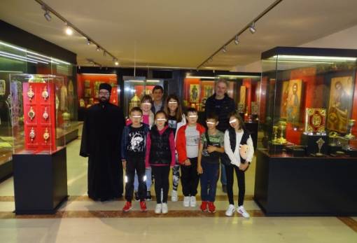 Το Μουσείο Εκκλησιαστικής Τέχνης της ΙΜΜΣ επισκέφθηκαν οι μαθητές των Καρυών