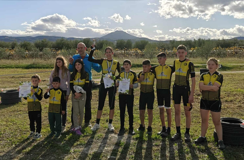 Δυναμικό παρών του Σπαρτιατικού σε αγώνες ορεινής ποδηλασίας στο Ζευγολατιό