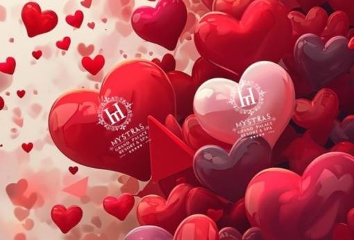 Γιορτάστε τον Άγιο Βαλεντίνο στο Mystras Grand Palace